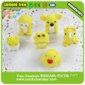 different kinds animal eraser for kids promotional gift